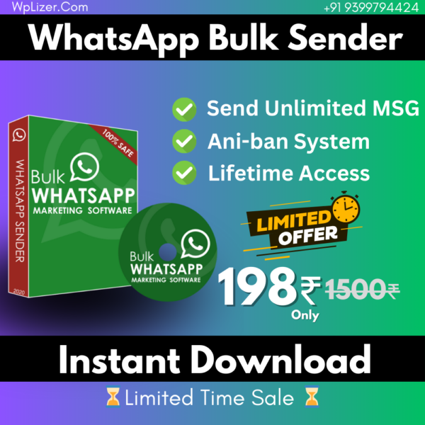 WhatApp Bulk Sender