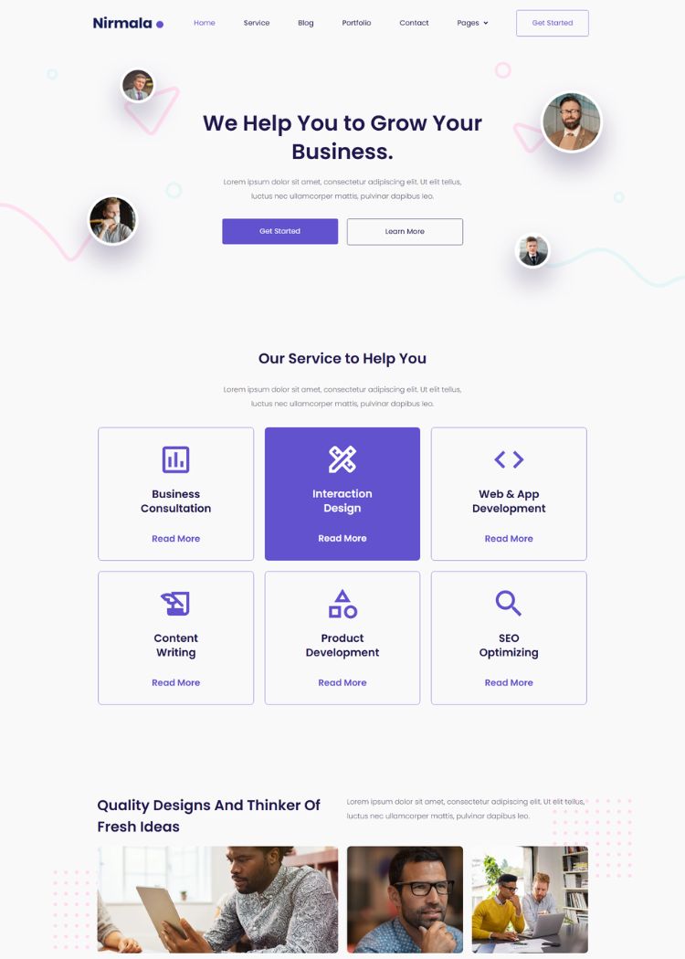 Digital Marketing Agency Website Template